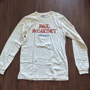 Paul McCartney Got Back Tour Shirt